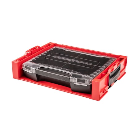 Tekton Lidded Drawer i-BOXX with 4-Cavity Parts Tray and Stacking Drawer Rack OLB94001